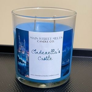 Cinderella's Castle 2 Wick Candle - Main Street Candle Melts Co.